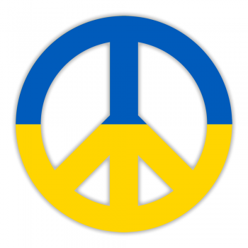 Ukraine Peace Zeichen